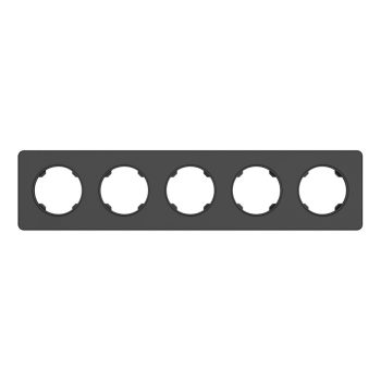 ELDLUX ELDELIN ötös műanyag keret fekete