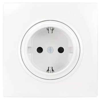   ELDLUX ELDELIN 2P+F konnektor gyerekvédelemmel fehér rugós