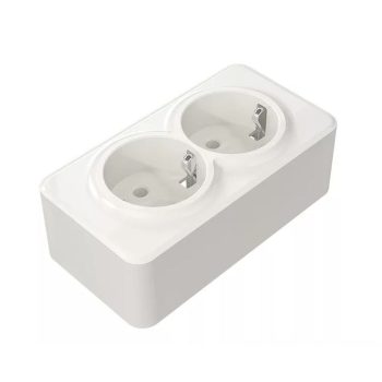   ELDLUX ELDIMPRESS falon kívüli Dupla 2P+F csatlakozóaljzat fehér IP20