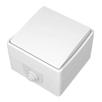   ELDLUX ELDDROP falon kívüli váltókapcsoló (106) Fehér IP54