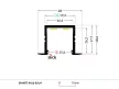 Topmet LED profil SMART-IN16 fehér 2 méteres BC3/U4
