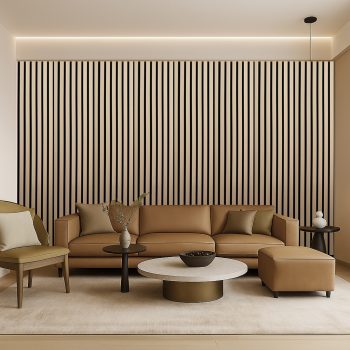 Akusztikus falpanel Bőrhatású 280 cm