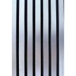 Akusztikus falpanel Ezüst metál 280 cm