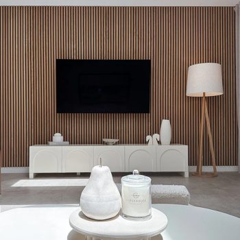 Akusztikus falpanel Füstölt tölgy 280 cm