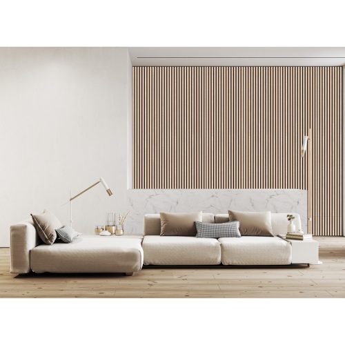 Akusztikus falpanel Rusztikus natúr bükk 280 cm