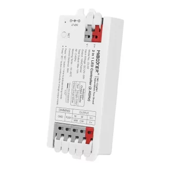   MiBoxer 2 Az 1-Ben Dimmer/CCT Led Zóna Vezérlő DC12-24V 12A gyorscsatlakozós E2-RF