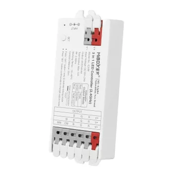  MiBoxer 3 Az 1-Ben RGB/RGBW/RGBW-CCT Led Zóna Vezérlő DC5-24V 10A