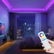MiBoxer E3-RF - RGB/RGBW/RGBW-CCT 3in1 LED zóna vezérlő DC5-24V 12A gyorscsatlakozós