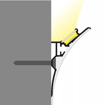 Topmet LED profil SMOOTH12 natur alu BC/Q9