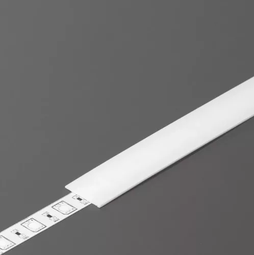 Topmet LED profil fedél  "A1" opál Glow12 2 méteres