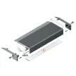 Topmet LED profil UP-MINI10 A végzáró ezüst