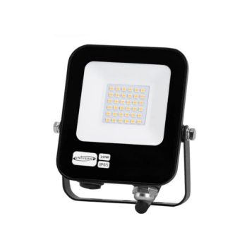 UNIVERSO LED reflektor 20W 1600lm 4000K IP65 fekete