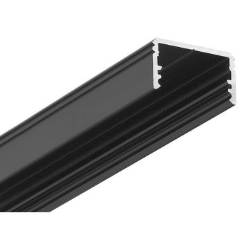 Topmet LED profil UNI14 fekete 2 méteres BC3/Y