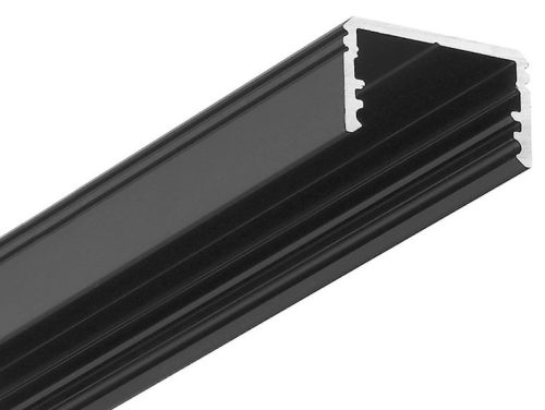 Topmet LED profil UNI14 fekete 2 méteres BC3/Y