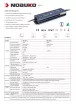 NOBUKO B Series 24V 200W IP67 Kültéri LED Tápegység
