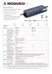 NOBUKO B Series 24V 300W IP67 Kültéri LED Tápegység