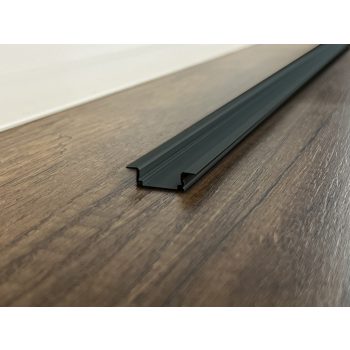 Nova süllyeszthető fekete LED Profil eloxált 17*7mm