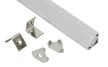Nova Corner sarok LED Profil eloxált 18*18mm