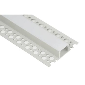 Nova Csempe profil eloxált 60*20 - Opál előlappal