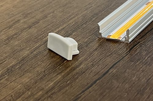 Nova Végzáró NP102 profilhoz zárt szürke