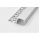 NOVA csempe alumínium LED profil R13, eloxált, 2 m