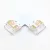 SMD LED Szalag átlátszó sarok toldóelem 10 mm 2 pin szalag+szalag