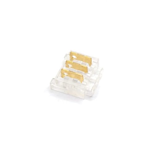 SMD LED Szalag átlátszó betápcsatlakozó 10 mm 3 pin szalag+vezeték