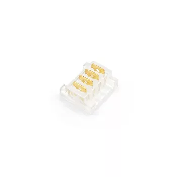   SMD LED Szalag átlátszó toldóelem 10 mm 4 pin szalag+szalag