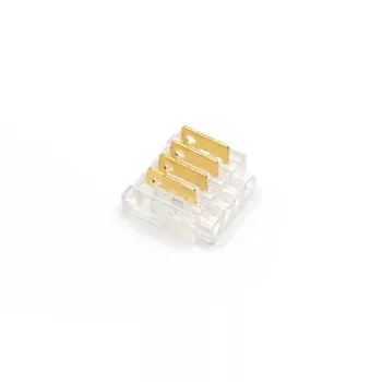   SMD LED Szalag átlátszó betápcsatlakozó 10 mm 4 pin szalag+vezeték