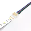 SMD LED Szalag átlátszó betápcsatlakozó 12 mm 5 pin szalag+vezeték