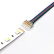 SMD LED Szalag átlátszó betápcsatlakozó 12 mm 5 pin szalag+vezeték