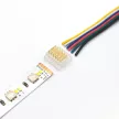 SMD LED Szalag átlátszó betápcsatlakozó 12 mm 6 pin szalag+vezeték
