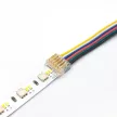 SMD LED Szalag átlátszó betápcsatlakozó 12 mm 6 pin szalag+vezeték
