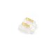 SMD LED Szalag átlátszó betápcsatlakozó 8 mm 2 pin szalag+vezeték
