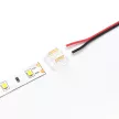 SMD LED Szalag átlátszó betápcsatlakozó 8 mm 2 pin szalag+vezeték