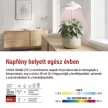 EMOS LED növénynevelő lámpa - esernyő, 5W, időzítős