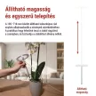 EMOS LED növénynevelő lámpa - körgyűrű, 8W, dimmelhető, időzítős