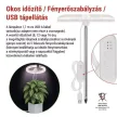 EMOS LED növénynevelő lámpa - körgyűrű, 8W, dimmelhető, időzítős