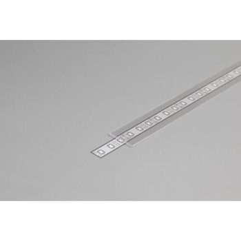  Topmet LED profil fedél  "E" víztiszta 2 méteres