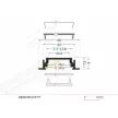 Topmet LED Profil GROOVE14 fekete 2 méteres EE7F/TY
