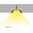 Topmet LED Profil GROOVE14 fekete 2 méteres EE7F/TY