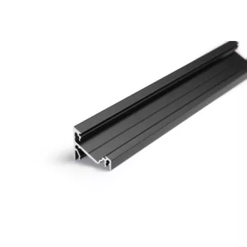 Topmet LED profil CORNER14 fekete 2 méteres EE7F/TY