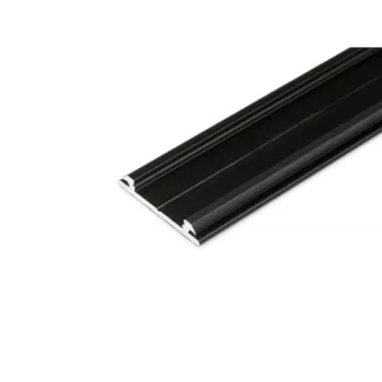 Topmet LED profil ARC12 fekete 2 méteres CD/U5