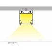 Topmet LED profil LINEA20 fehér 2 méteres EE7F/TY
