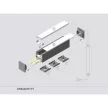 Topmet LED profil LINEA20 fehér 2 méteres EE7F/TY