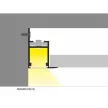 Topmet LED Profil FRAME14 natur ALU 2 méteres BC/Q