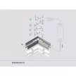 Topmet LED Profil FRAME14 fehér 2 méteres