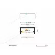 Topmet LED profil BEGTON12 natur ALU 2 méteres JC/S