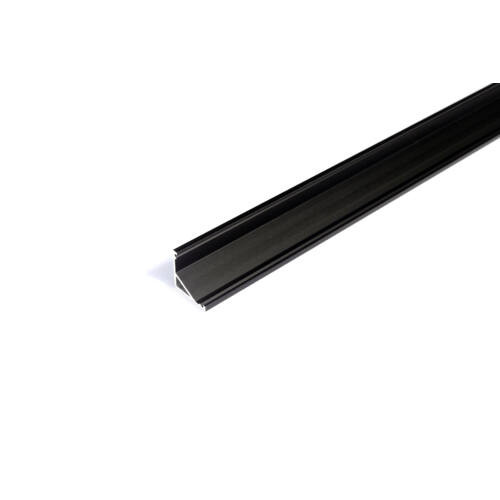 Topmet LED profil CABI12E fekete 2 méteres