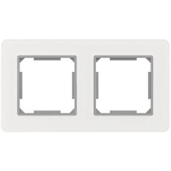 ELDBRIDGE Kettes üveg keret Fehér